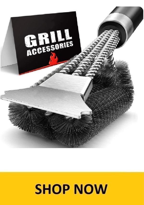 BROSSE BARBECUE KAMADO INOX