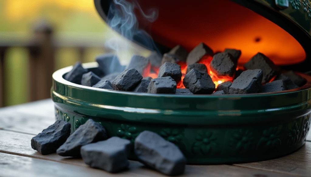 Charbon de bois pour kamado