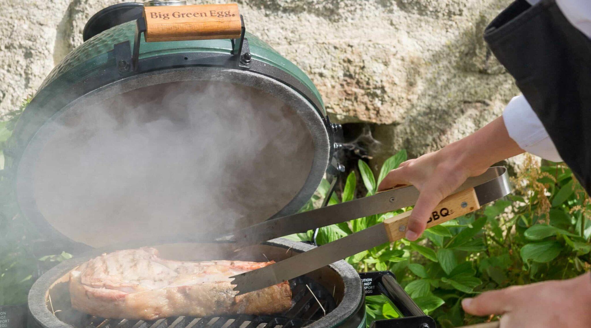 Fumage au kamado