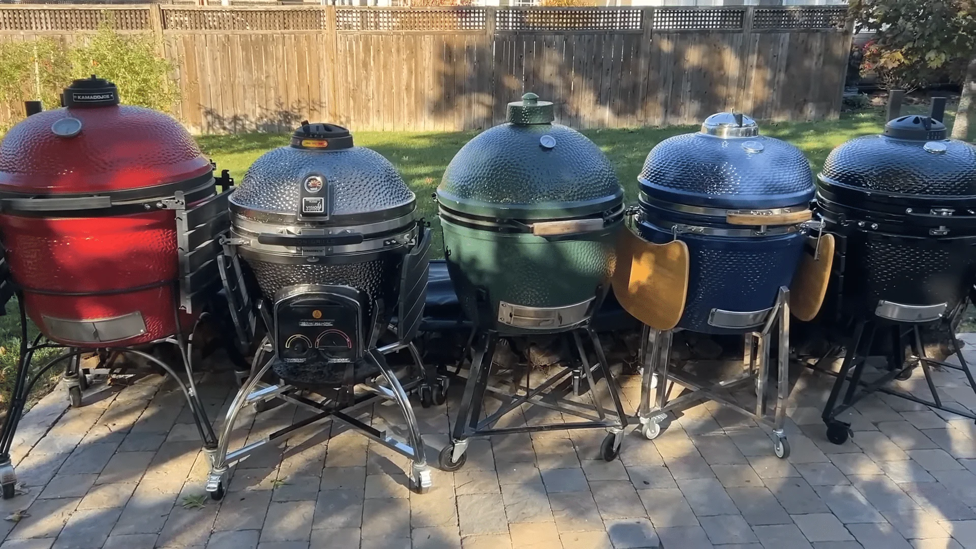 Kamados grande taille comparatif